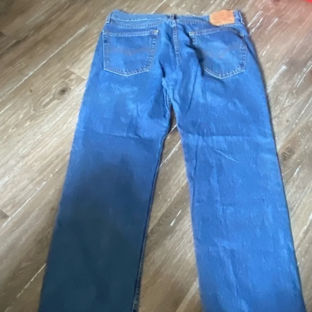 Levi’s Jeans Mens 36X32 Blue‎ 505 Regular Straight American Medium Wash